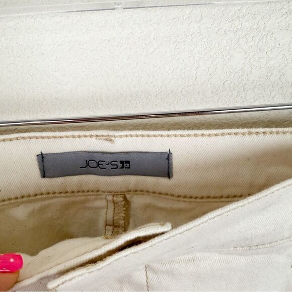 Joe's Cream Cargo Jeans Wide Leg Pants Woman's Size 34 - Picture 4 of 8